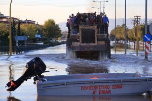 Πλημμυροπαθείς στη Θεσσαλία