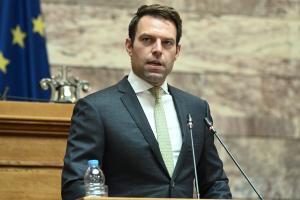 Ο Στέφανος Κασσελάκης στην ΚΟ του ΣΥΡΙΖΑ