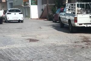 Αυτοκίνητα στο σημείο του θανάτου του 17χρονου