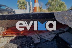 Προβλήματα στην Εύβοια από την κακοκαρία
