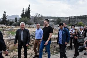 Ο Στέφανος Κασσελάκης στην Κόρινθο