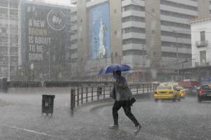Βροχή στην Αθήνα