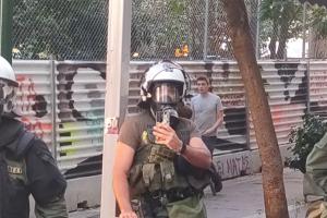 αστυνομικός ΜΑΤ - Εξάρχεια
