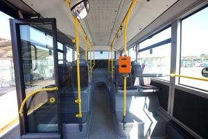 Εσωτερικό λεωφορείου του ΟΑΣΘ