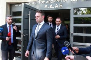 Ο Στέφανος Κασσελάκης στην ΑΔΑΕ