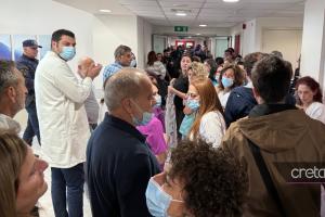 Εργαζόμενοι στο Βενιζέλειο νοσοκομείο