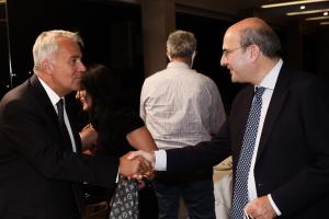 Ο Μάκης Βορίδης και ο Κωστής Χατζηδάκης