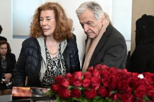 Κώστας Γαβράς κηδεία Βασιλικού