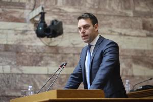 Ο Στέφανος Κασσελάκης στην ΚΟ του ΣΥΡΙΖΑ - ΠΣ