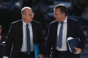 Γιάννης Οικονόμου και Γιάννης Βρούτσης