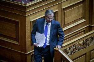 Ο Αντώνης Σαμαράς στη Βουλή