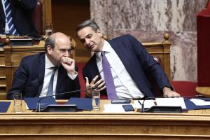 Κωστής Χατζηδάκης και Κυριάκος Μητσοτάκης