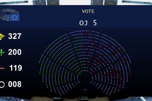 Έγκριση στην Ολομέλεια του Ευρωκοινοβουλίου για ωήφισμα