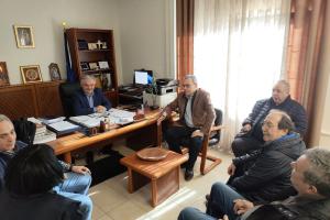 Ο Σωκράτης Φάμελλος επίσκεψη στη ΔΕΥΑ Βόλβης