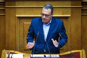 Ο Σωκράτης Φάμελλος στη Βουλή