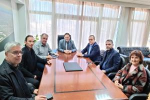 ΦΑΜΕΛΛΟΣ ΕΠΙΣΚΕΨΗ ΣΤΟΝ ΔΗΜΑΡΧΟ ΘΕΡΜΑΙΚΟΥ