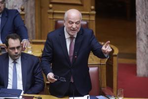 Ο Γιώργος Φλωρίδης στη Βουλή