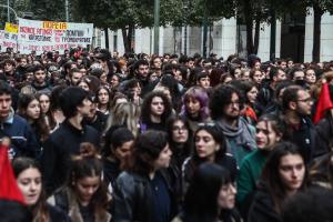 Φοιτητές σε πορεία