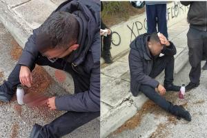 Χτυπημένοι φοιτητές