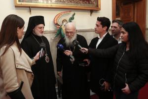 Ο Αρχιεπίσκοπος Ιερώνυμος