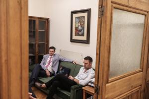 Διονύσης Καλαματιανός και Στέφανος Κασσελάκης
