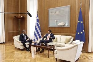 Κυριάκος Μητσοτάκης και Στέφανος Κασσελάκης