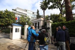 Κάμερες έξω από το Μέγαρο Μαξίμου