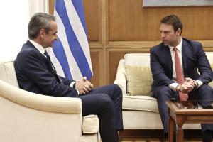 Κυριάκος Μητσοτάκης και Στέφανος Κασσελάκης