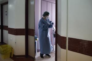 Νοσηλεύτρια σε νοσοκομείο
