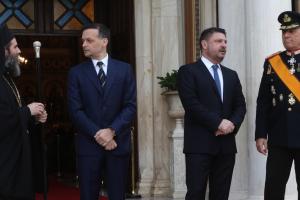 Χάρης Δούκας και Νίκος Χαρδαλιάς
