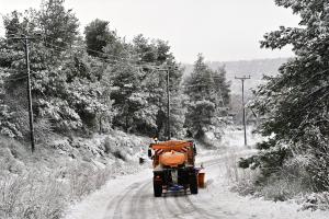 Χιόνι κακοκαιρία χειμώνας