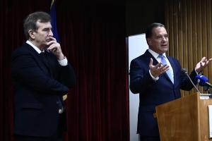 Μιχάλης Χρυσοχοΐδης και Άδωνις Γεωργιάδης