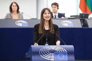 Η Έλενα Κουντουρά στο Ευρωκοινοβούλιο