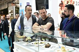 Ο Στέφανος Κασσελάκης στην έκθεση Horeca