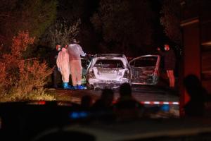 Έρευνες στο σημείο της εκτέλεσης στη Μάνδρα