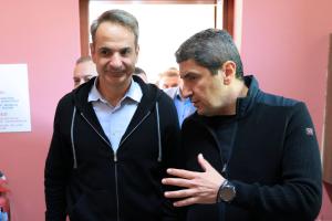 Κυριάκος Μητσοτάκης Λευτέρης Αυγενάκης