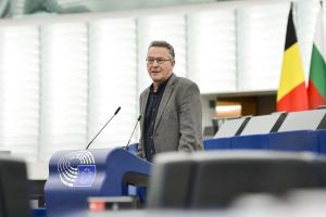 Ο Κώστας Αρβανίτης στο Ευρωκοινοβούλιο