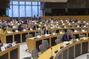 Αίθουσα στο Ευρωπαϊκό Κοινοβούλιο
