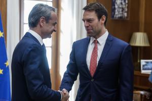 Κυριάκος Μητσοτάκης και Στέφανος Κασσελάκης