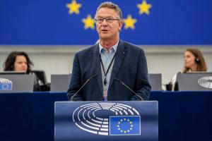 Ο Κώστας Αρβανίτης στο Ευρωκοινοβούλιο