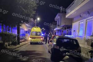 Ασθενοφόρο στο σημείο όπου δέχτηκε επίθεση η 35χρονη