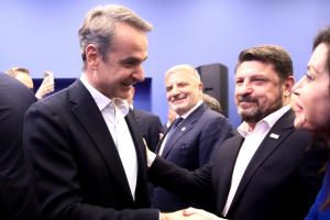 Κυριάκος Μητσοτάκης και Άννα Μισέλ Ασημακοπούλου