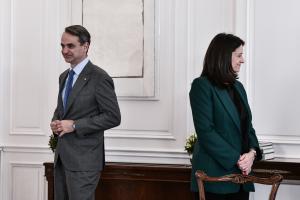 Κυριάκος Μητσοτάκης και Νίκη Κεραμέως
