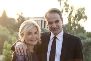 Μαρέβα Γκραμπόφσκι και Κυριάκος Μητσοτάκης