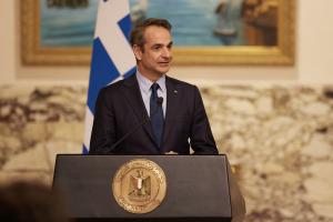 Κυριάκος Μητσοτάκης στο Κάιρο