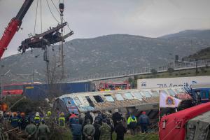 Σύγκρουση τρένων στα Τέμπη