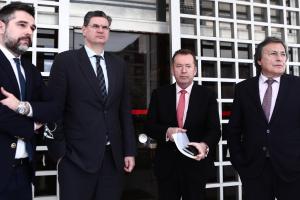 Γιάννης Σαρακιώτης, Διονύσης Καλαματιανός, Βασίλης Κόκκαλης και Αλέξανδρος Αυλωνίτης