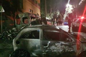 Ζωγράφου εμπρηστική επίθεση