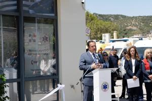 Ο Άδωνις Γεωργιάδης απευθύνει ομιλία