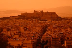 Αφρικανική σκόνη στην Αθήνα
